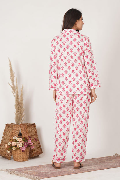 Rosy Buds Night Wear Set