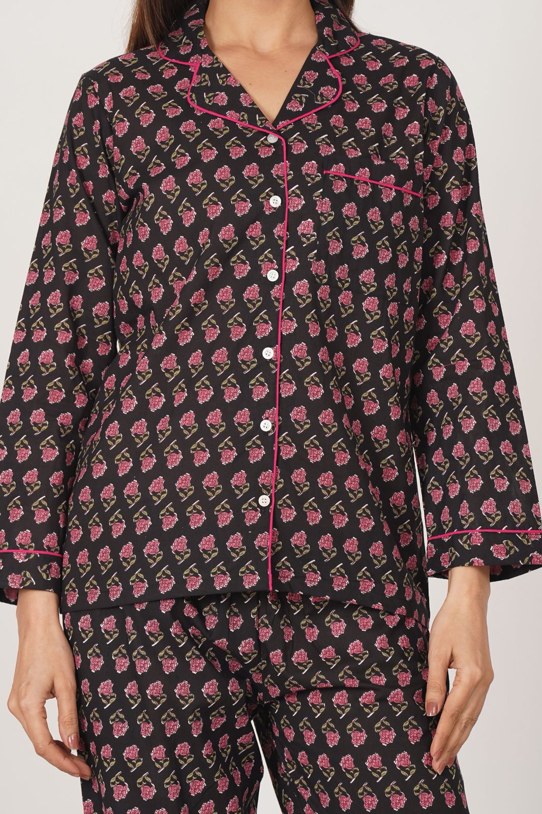 Black Booti Night Wear Set