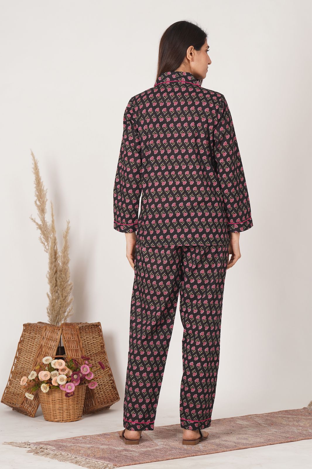 Black Booti Night Wear Set