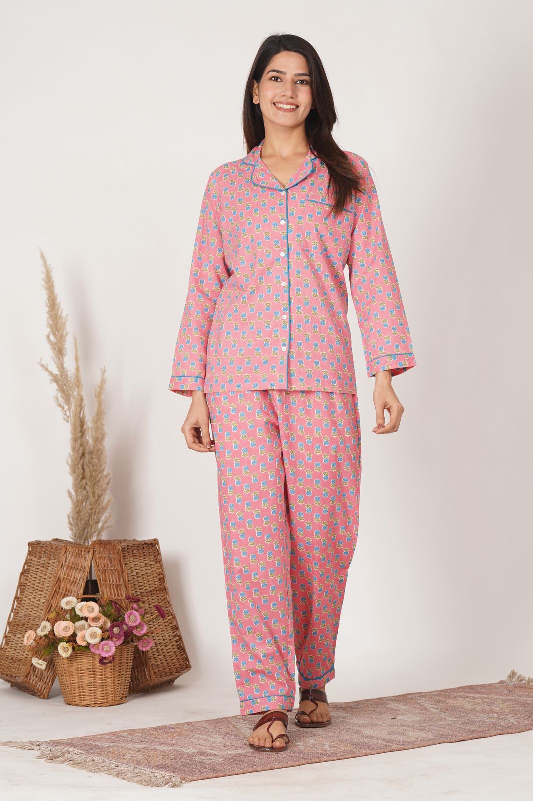 Blush Buds Night Wear Set