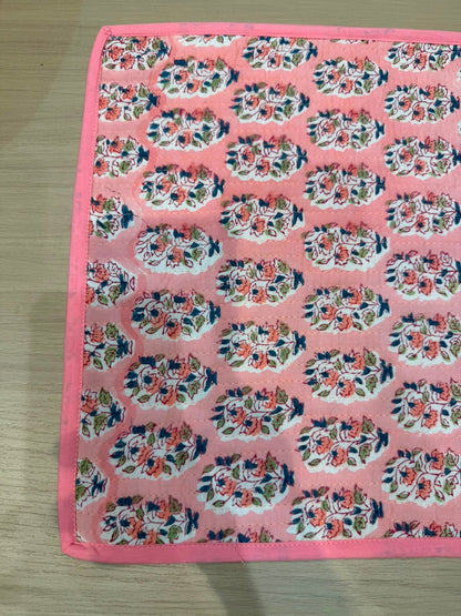 Cotton Quilted Dining Mat Set