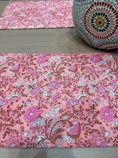 Cotton Quilted Dining Mat Set