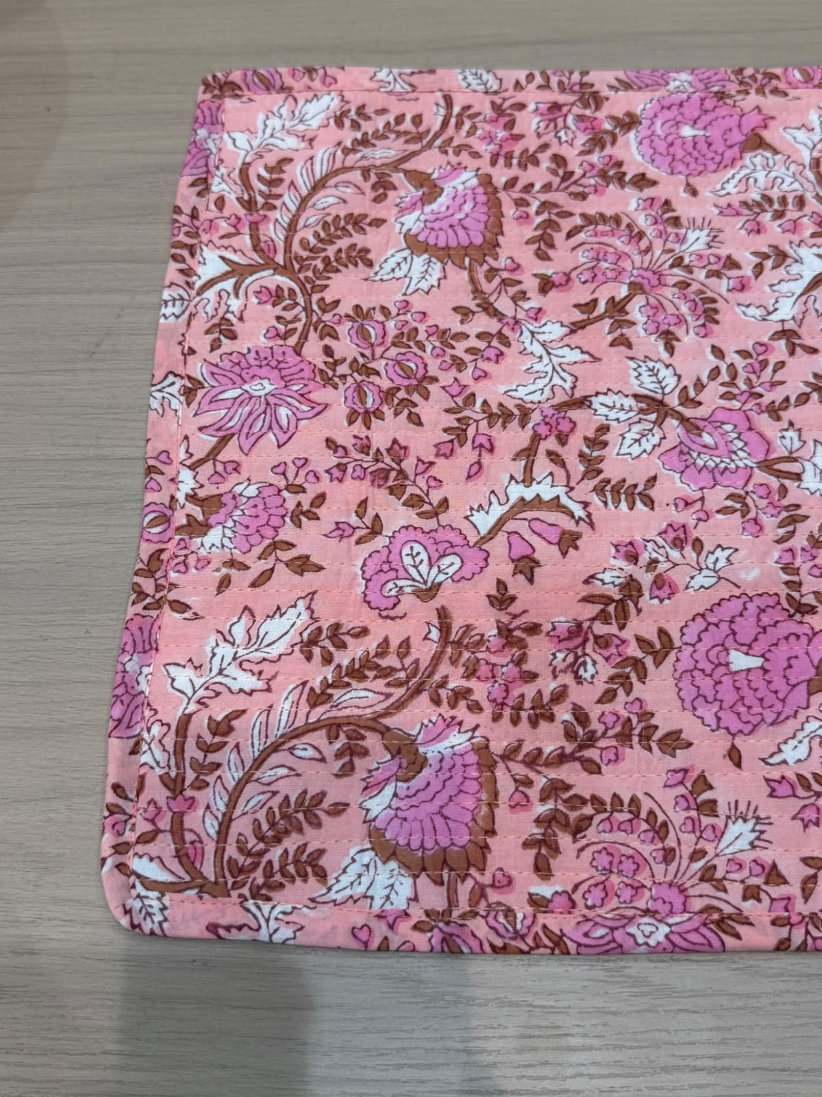 Cotton Quilted Dining Mat Set