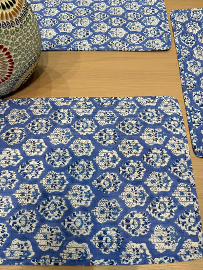 Cotton Quilted Dining Mat Set