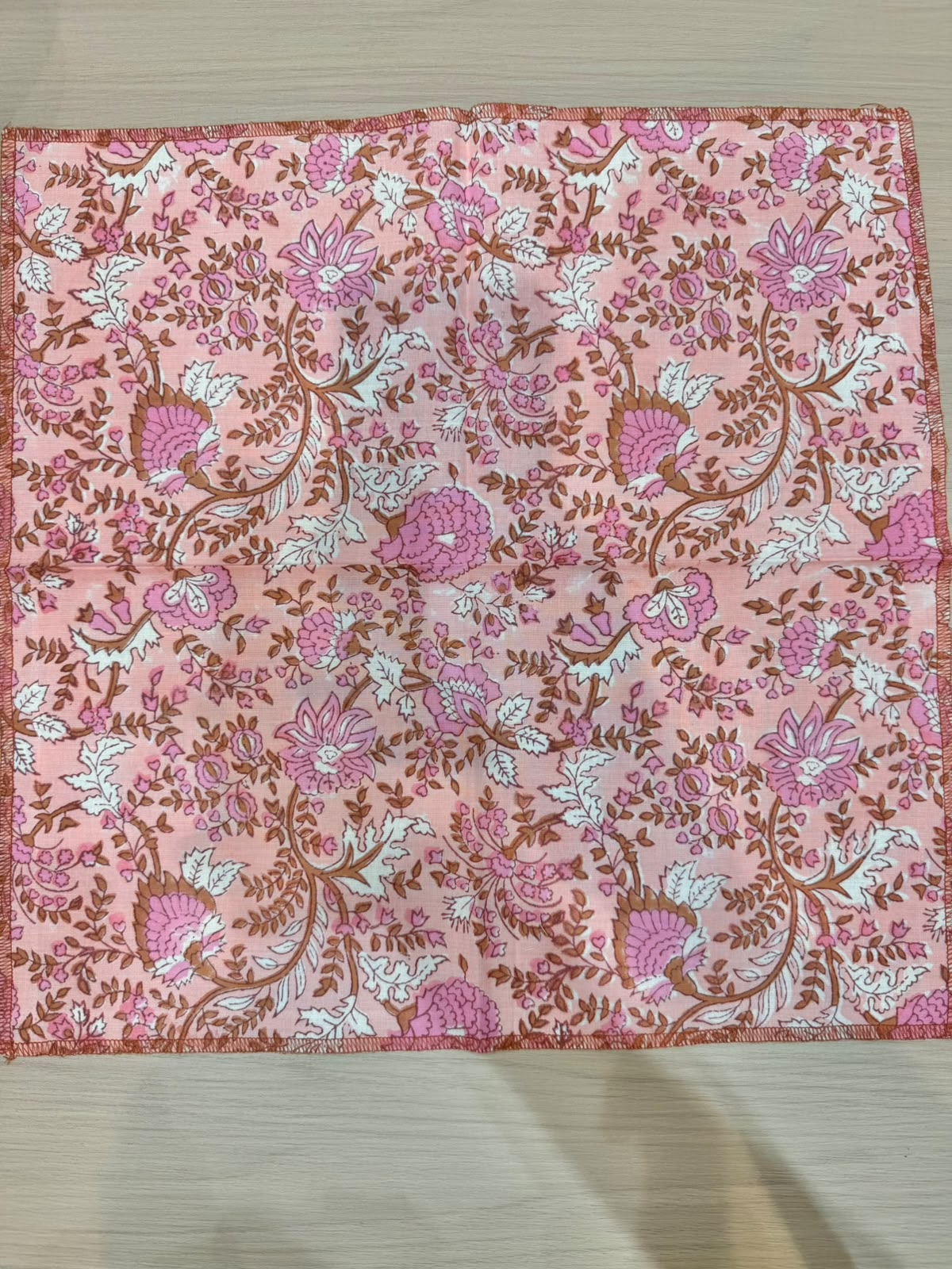 Cotton Quilted Dining Mat Set with Napkins