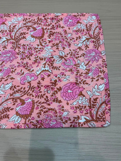 Cotton Quilted Dining Mat Set with Napkins