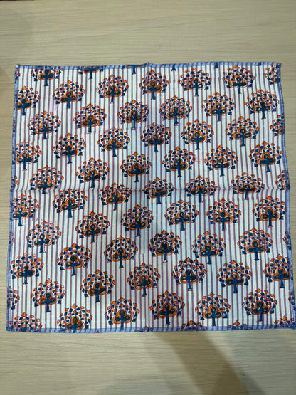 Cotton Quilted Dining Mat Set with Napkins