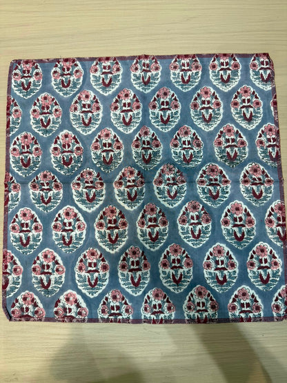 Cotton Quilted Dining Mat Set with Napkins