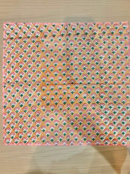 Cotton Quilted Dining Mat Set with Napkins