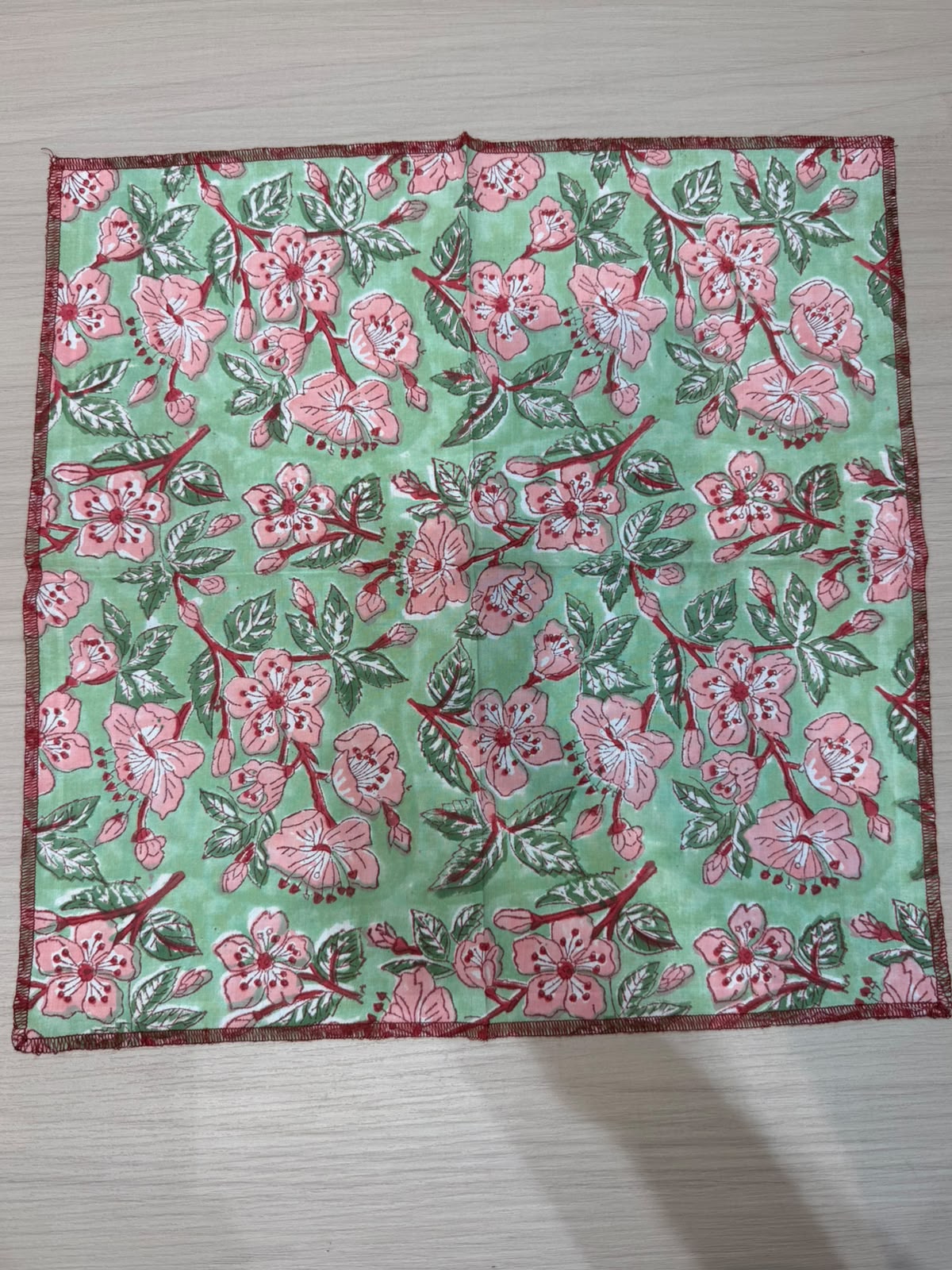 Cotton Quilted Dining Mat Set with Napkins