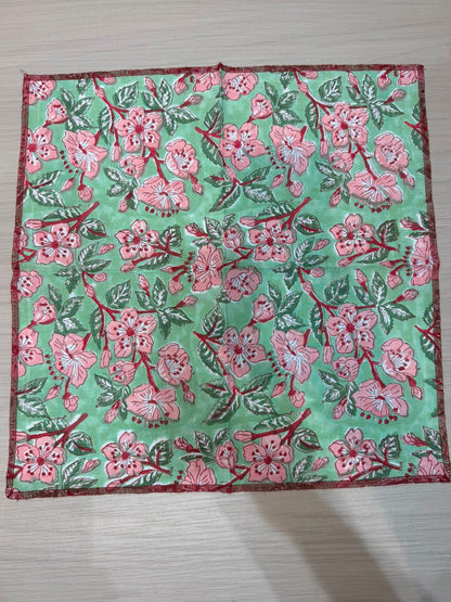 Cotton Quilted Dining Mat Set with Napkins