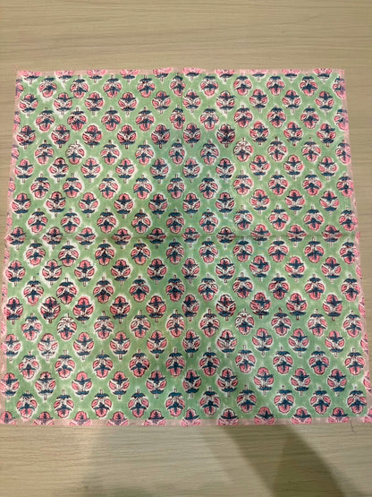 Cotton Quilted Dining Mat Set with Napkins