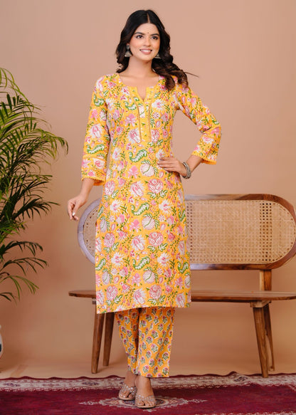 Yellow Blush Pakistani Lace Chiffon Dupatta Suit