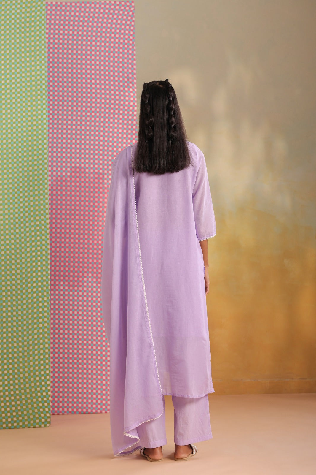 Embroidery Mul Cotton Suit