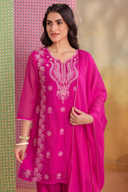 Embroidery Mul Cotton Suit