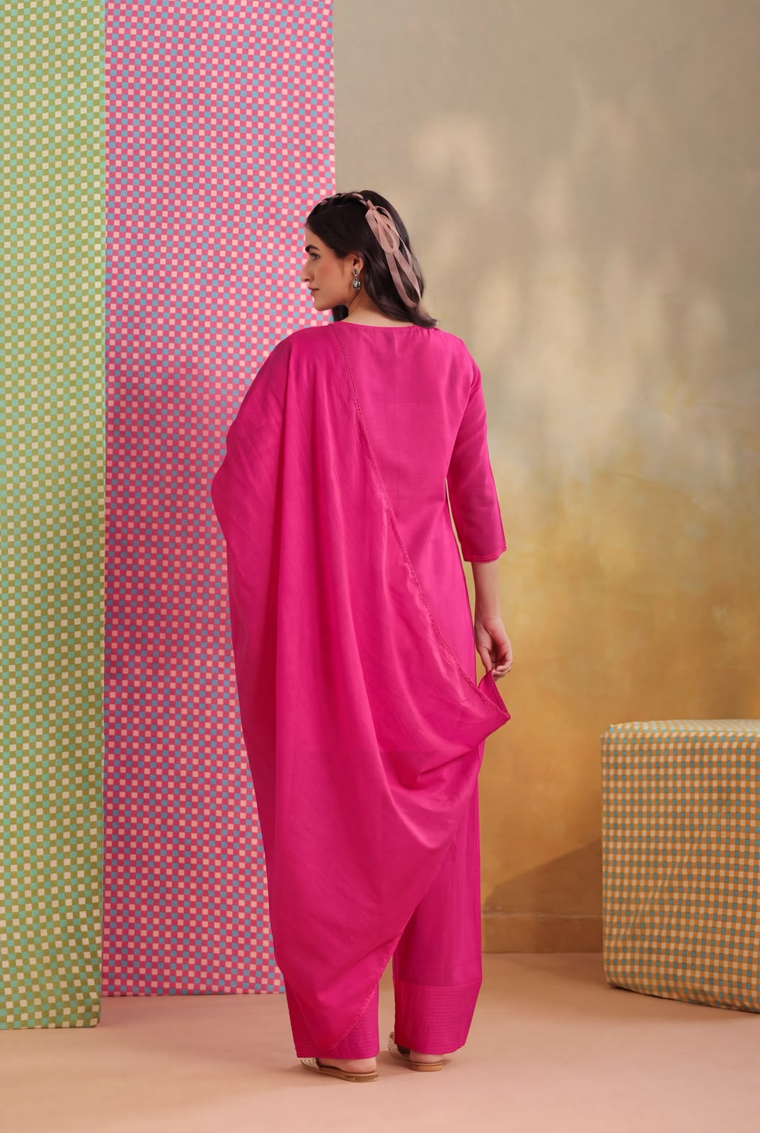 Embroidery Mul Cotton Suit