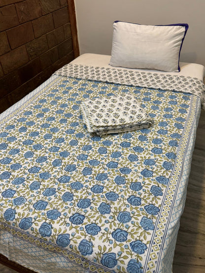 Bluebell Trail Single Bed Reversible Dohar