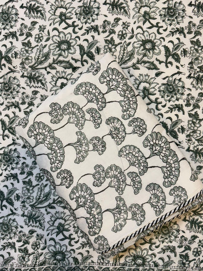 Misty Fern Single Bed Reversible Dohar