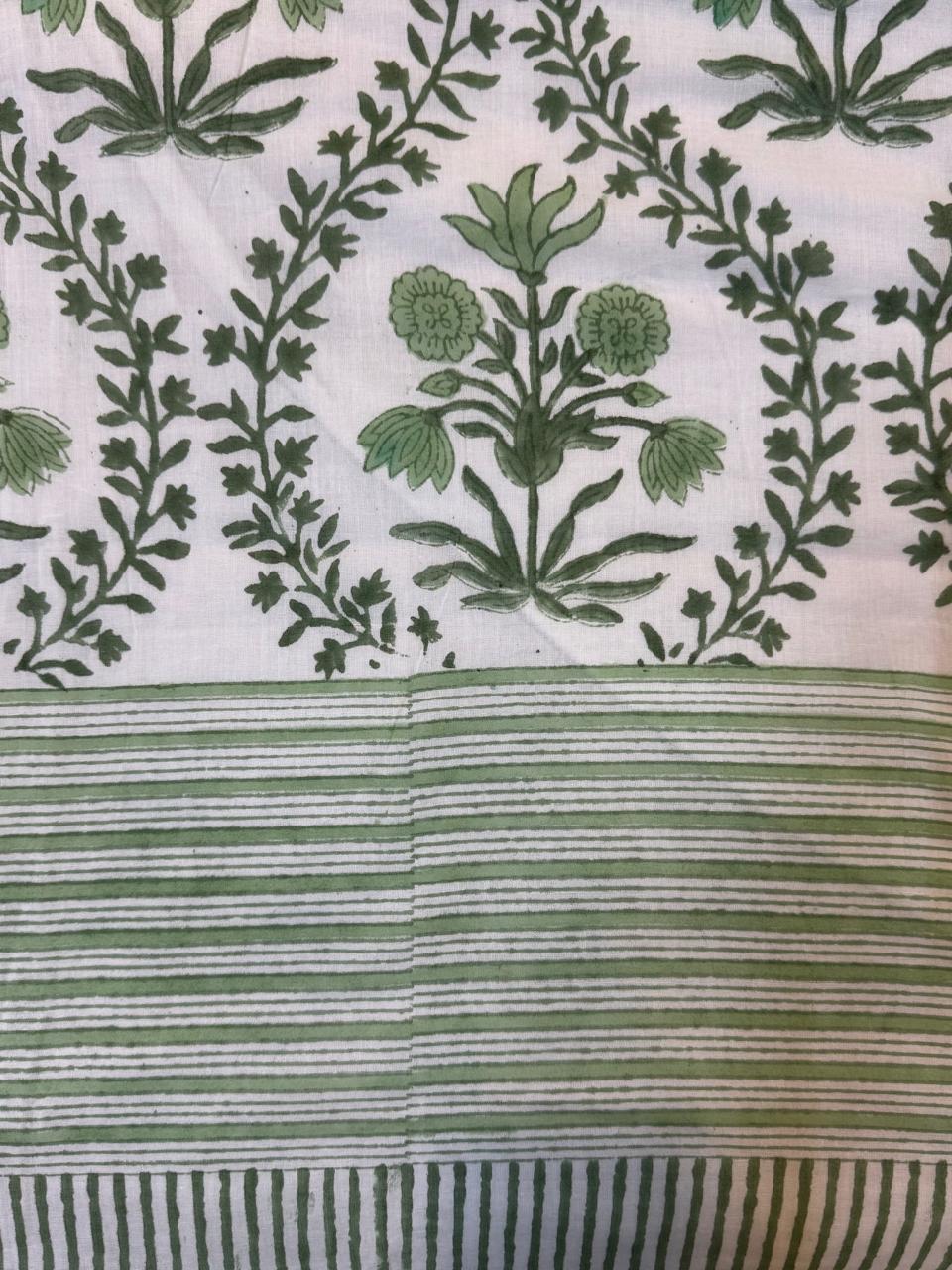 Green Trails Single Bed Reversible Dohar