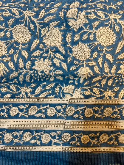 Blue Ambience Single Bed Reversible Dohar