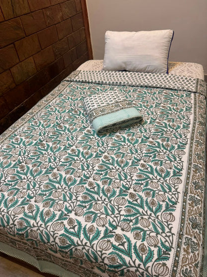 Azure Gulzar Single Bed Reversible Dohar