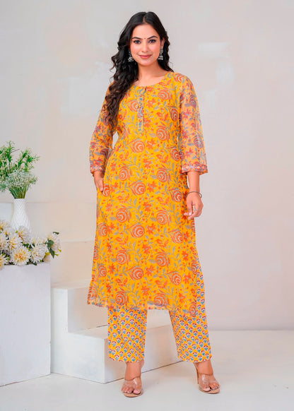 Yellow Meadows Kota Doriya Suit