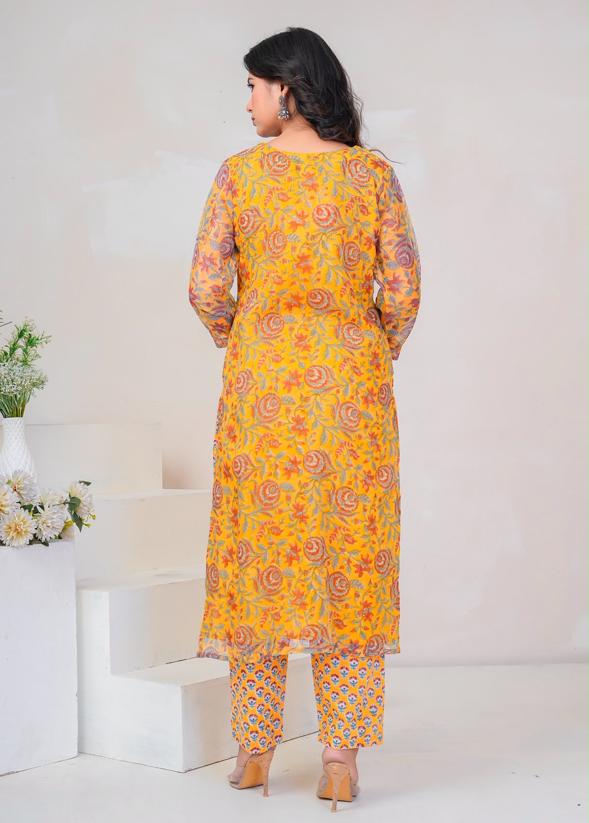 Yellow Meadows Kota Doriya Suit