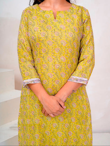 Soft Green Veil Kota Doriya Suit