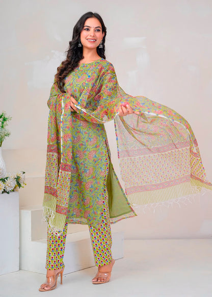 Green Breeze Kota Doriya Suit