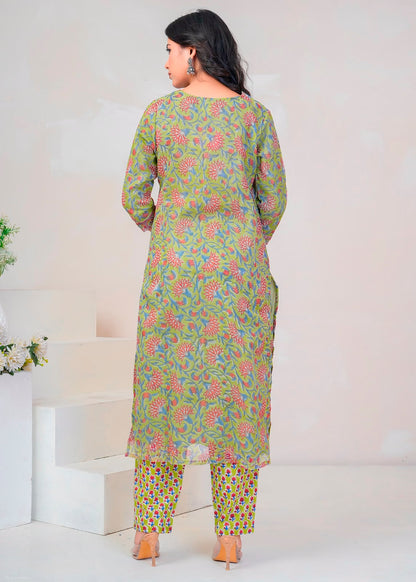 Green Breeze Kota Doriya Suit