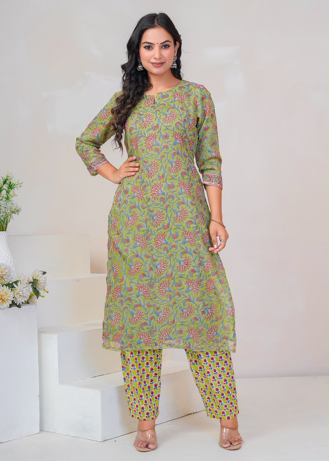 Green Breeze Kota Doriya Suit