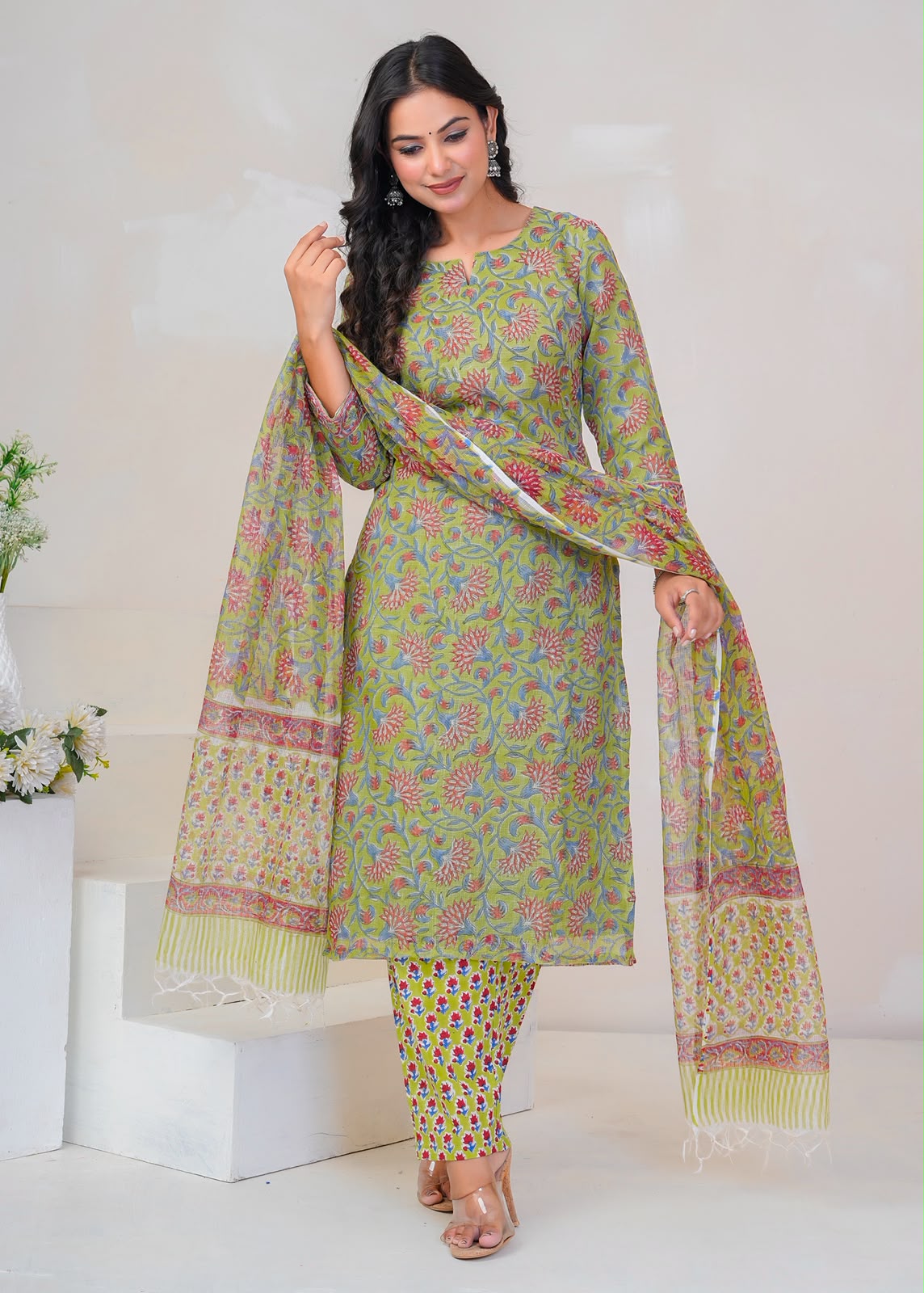 Green Breeze Kota Doriya Suit