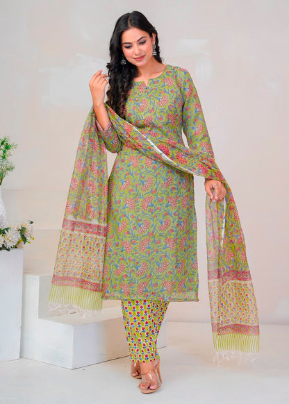 Green Breeze Kota Doriya Suit