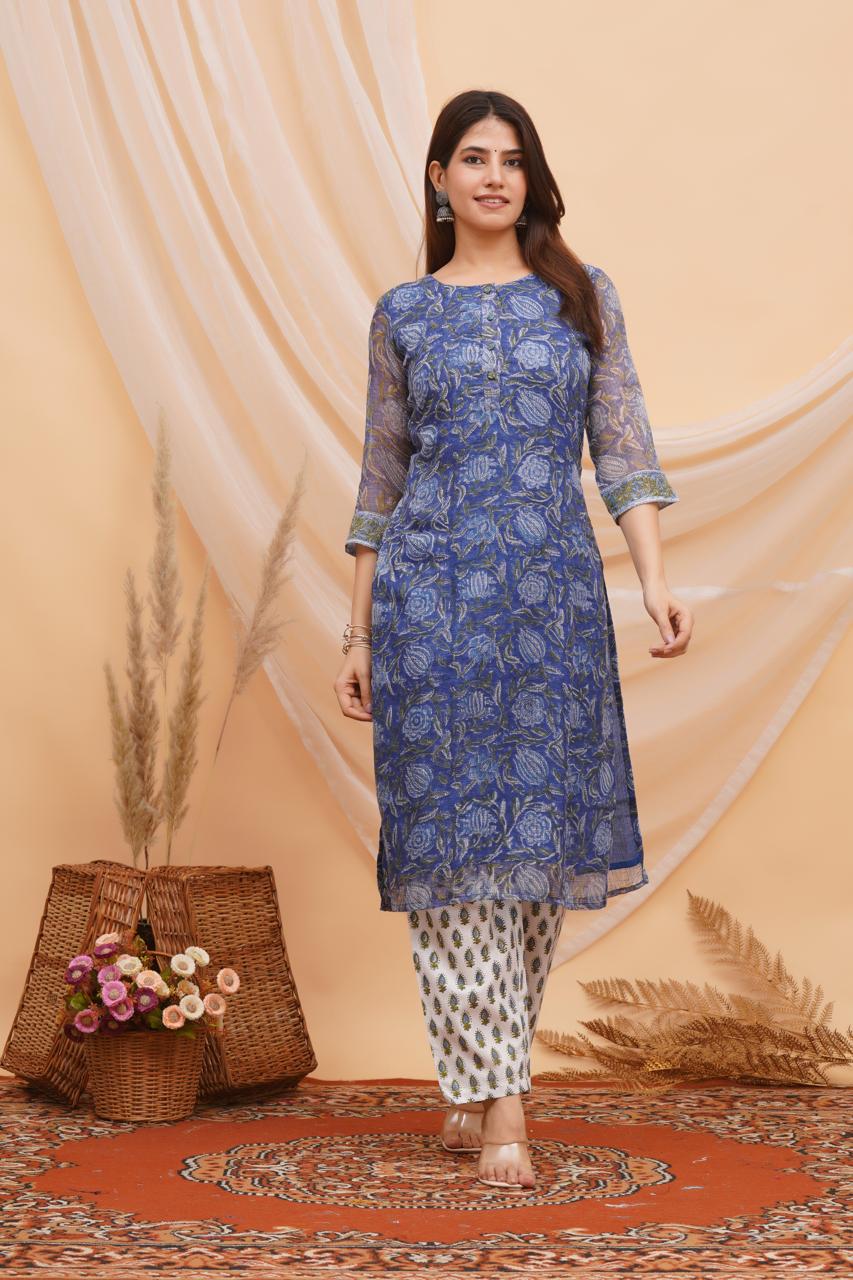 Bluewood Breeze Kota Doriya Suit
