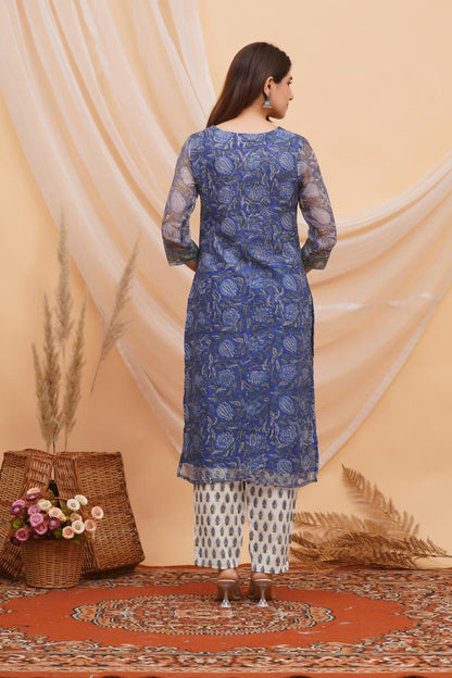 Bluewood Breeze Kota Doriya Suit