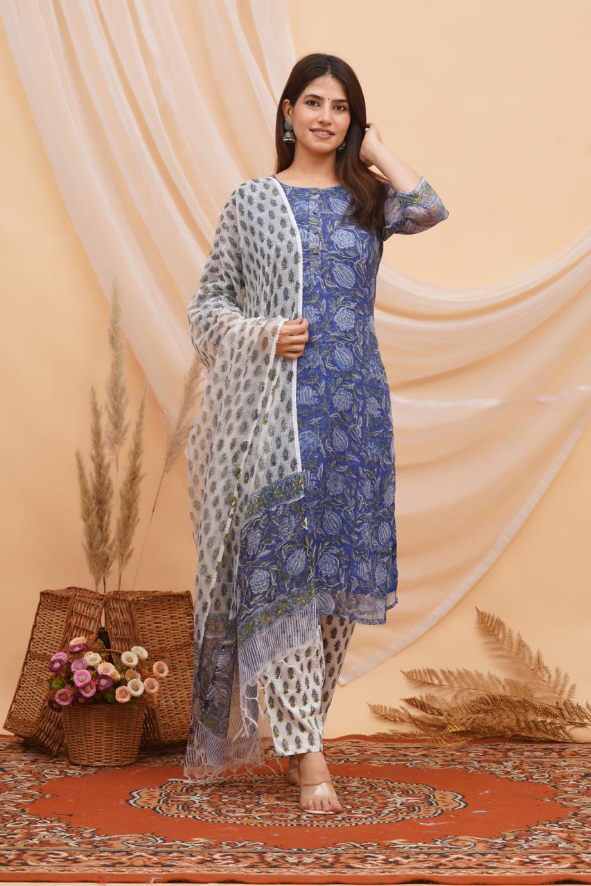 Bluewood Breeze Kota Doriya Suit