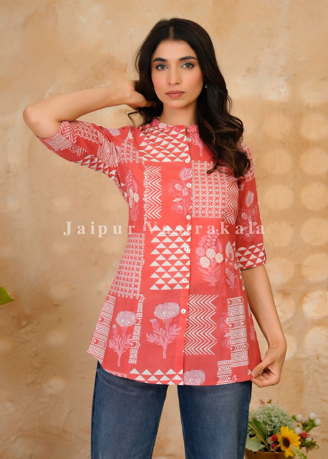 Peach Fusion Cotton Top
