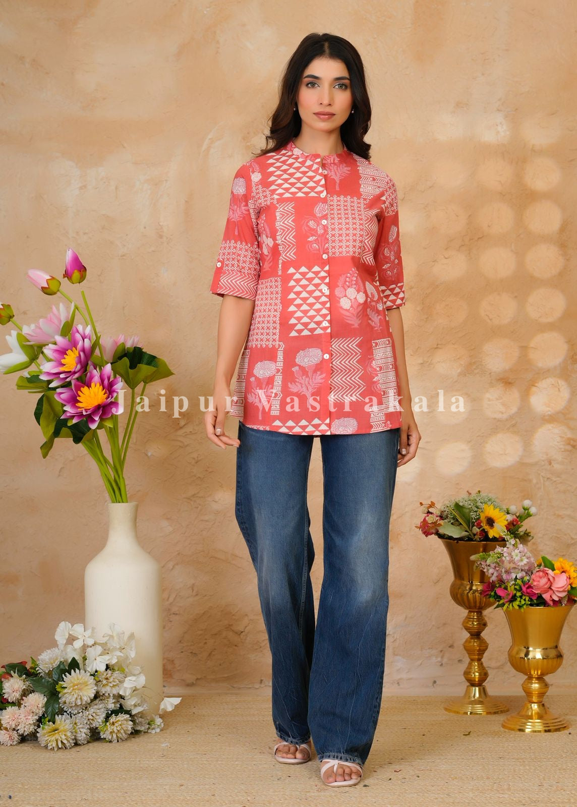 Peach Fusion Cotton Top