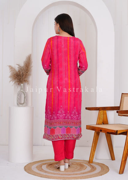 muslin silk suit