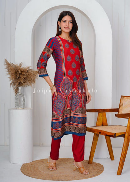 muslin silk suit
