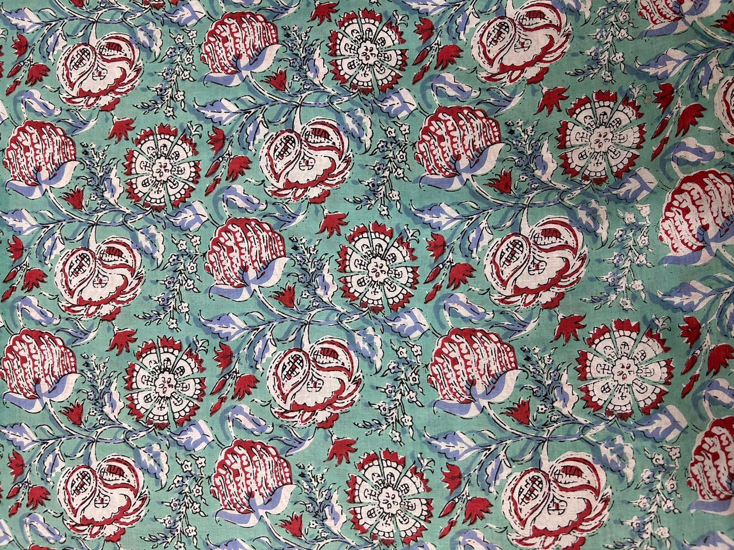 Cotton Printed Two Pc Fabric Set