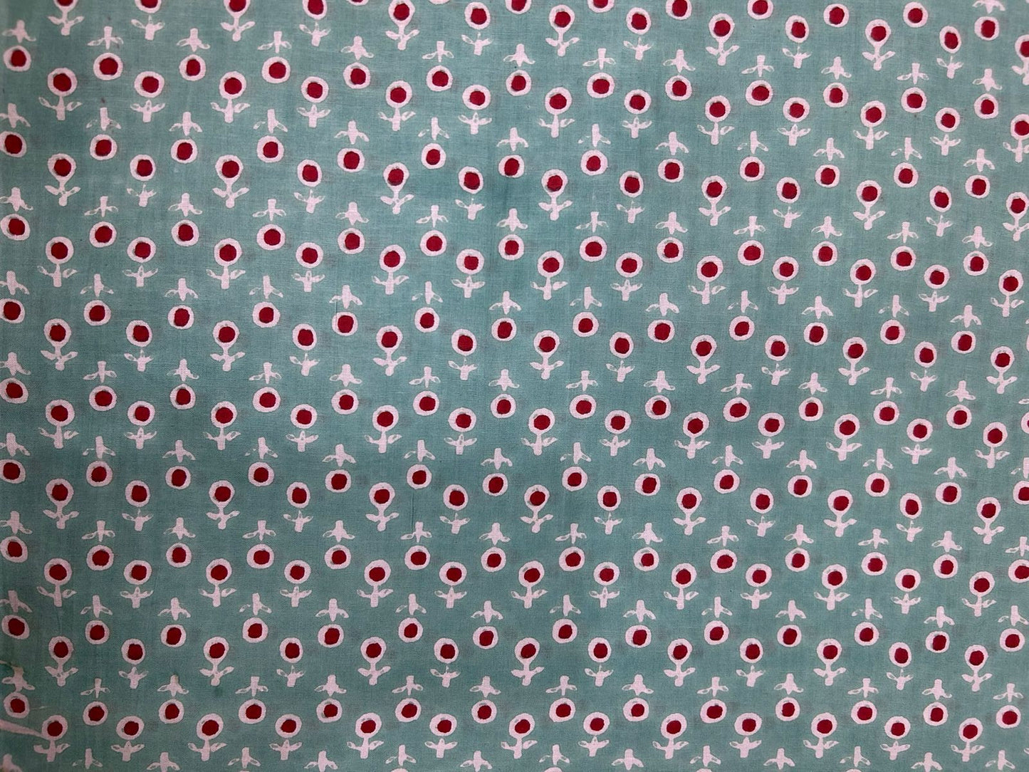 Cotton Printed Two Pc Fabric Set