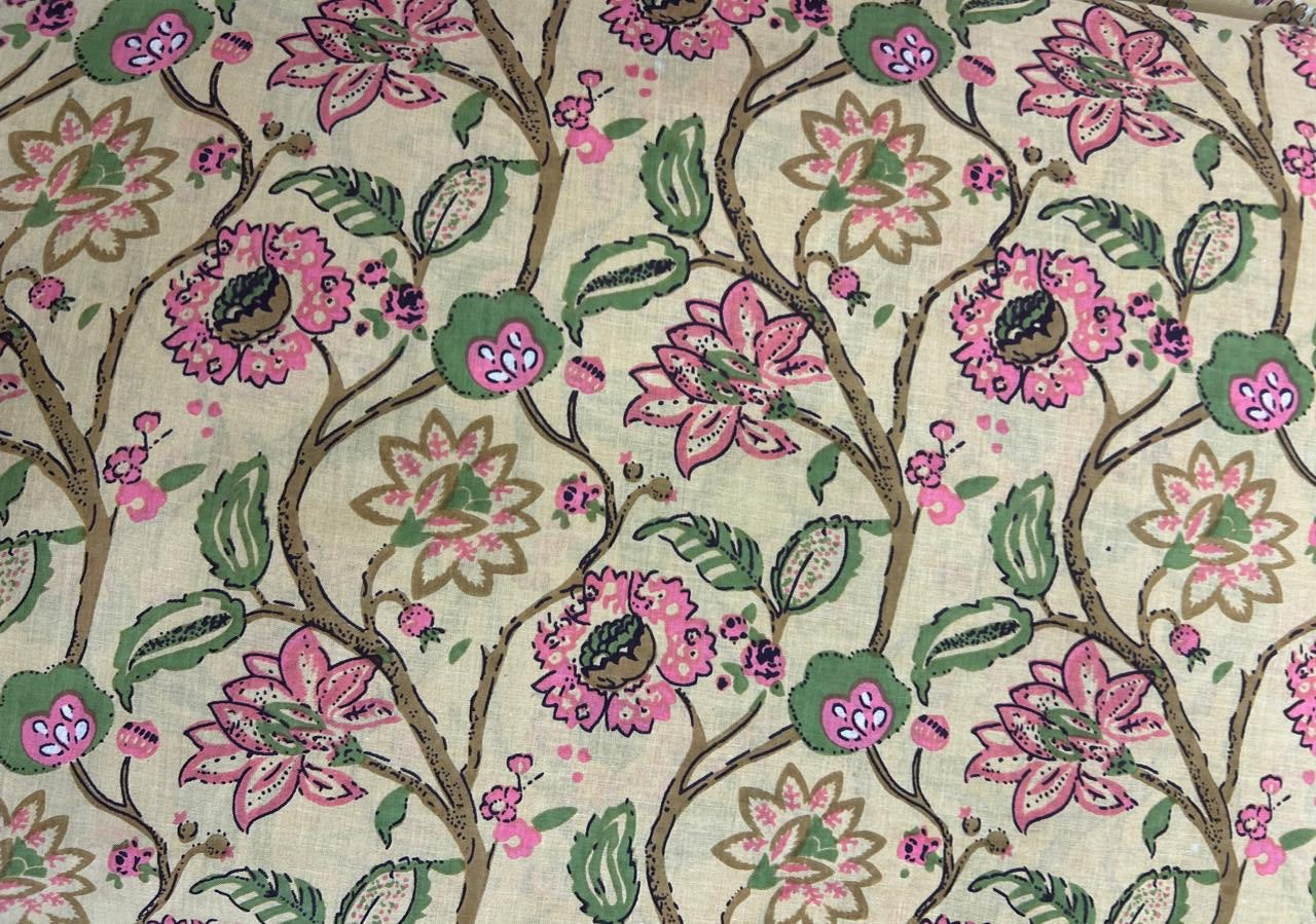 Cotton Printed Two Pc Fabric Set