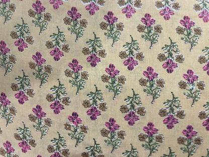 Cotton Printed Two Pc Fabric Set