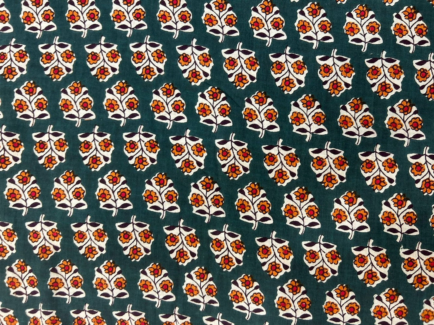 Cotton Printed Two Pc Fabric Set