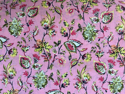 Cotton Printed Two Pc Fabric Set