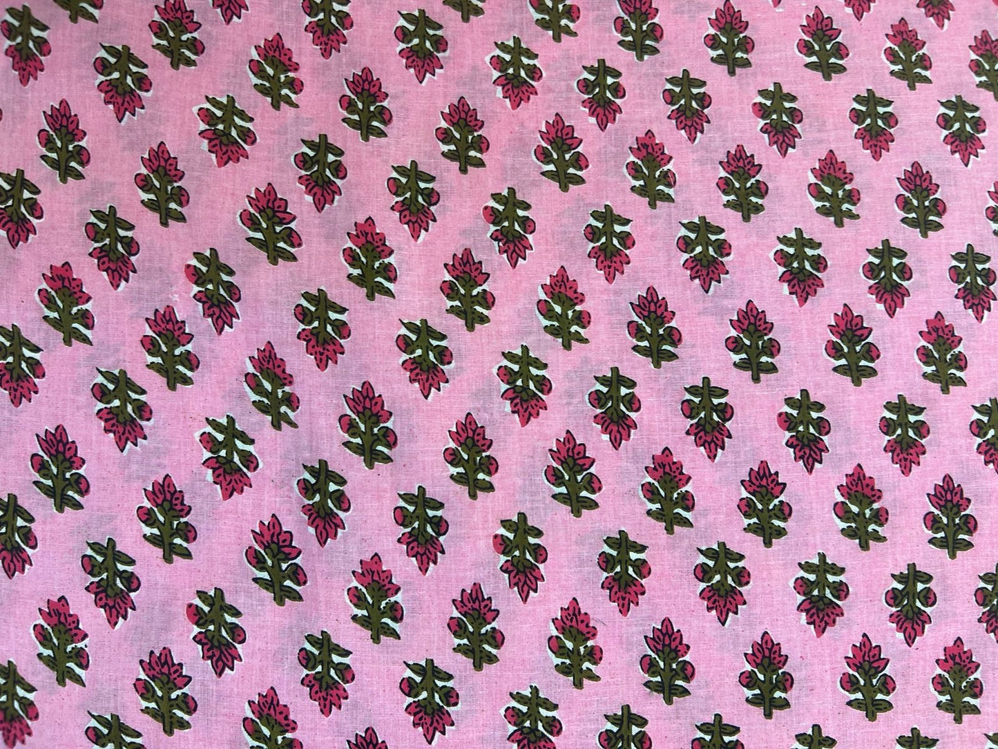 Cotton Printed Two Pc Fabric Set