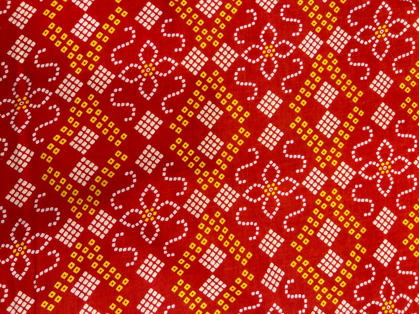 Cotton Printed Two Pc Fabric Set