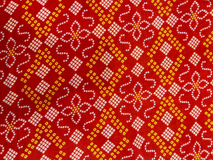 Cotton Printed Two Pc Fabric Set