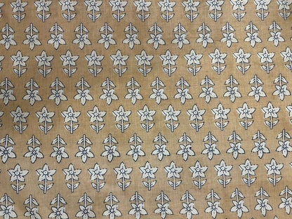 Cotton Printed Two Pc Fabric Set